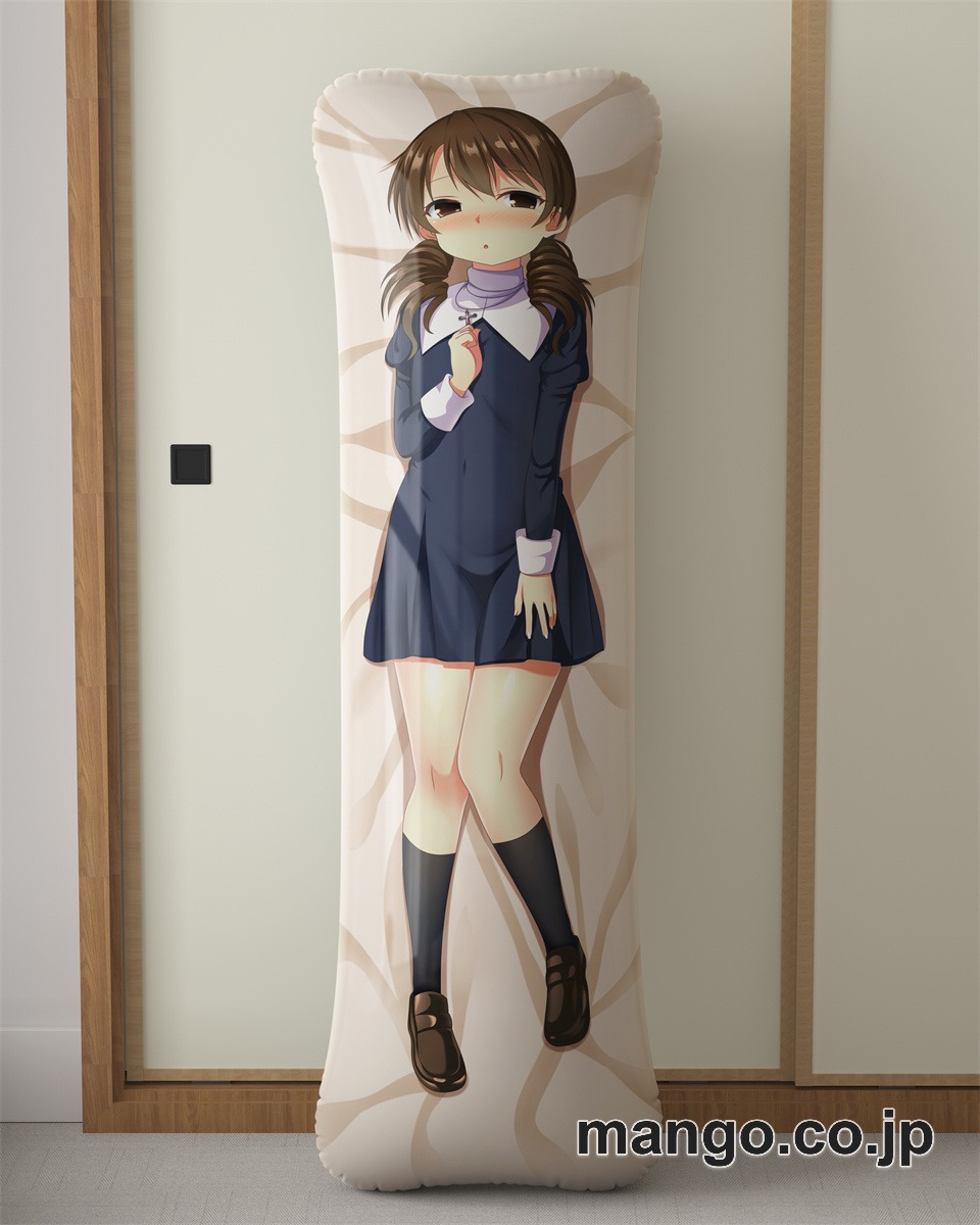 アニメ抱き枕カバー「dokidokiりとる大家さん」麻生美百合大型クッションキャラクターグッズPVC製コレクション用 2