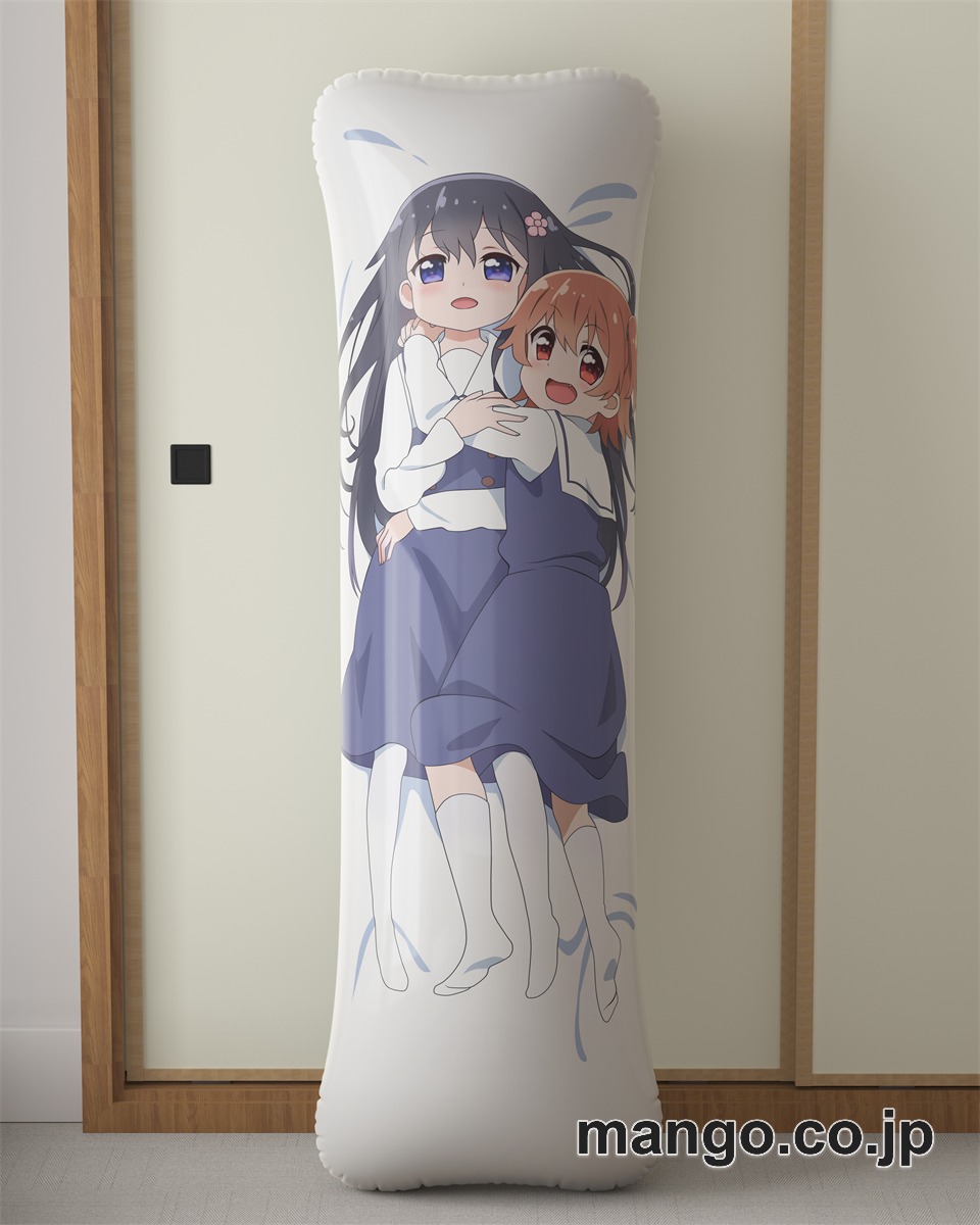 アニメ抱き枕カバー私に天使が舞い降りた！白咲花＆星野ひなた大型クッションキャラクターグッズPVC製コレクション用 2