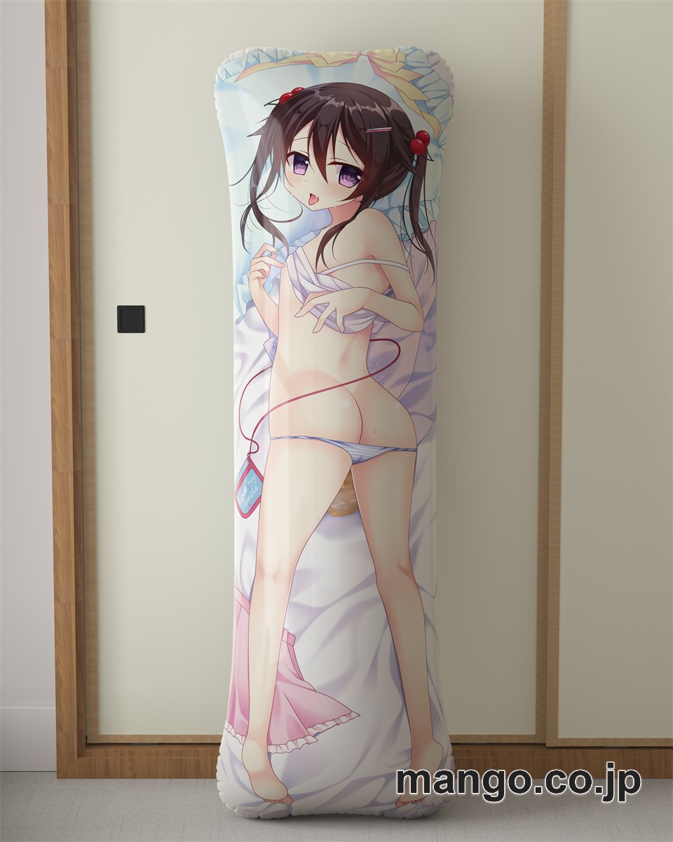 アニメ抱き枕カバーオリジナル おもらしは全年齢たちばなつぼみちゃん大型クッションキャラクターグッズPVC製コレクション用 2