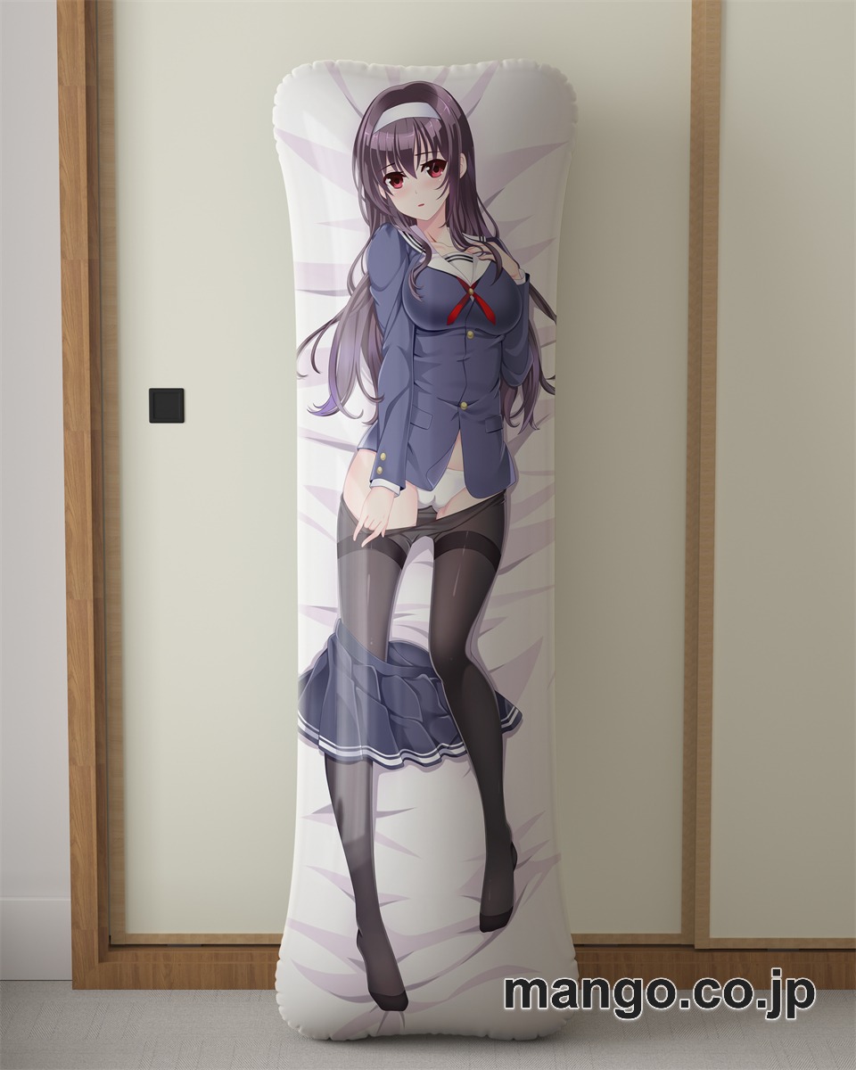 アニメ抱き枕カバー【冴えない彼女の育てかた】霞ヶ丘詩羽大型クッションキャラクターグッズPVC製コレクション用 2