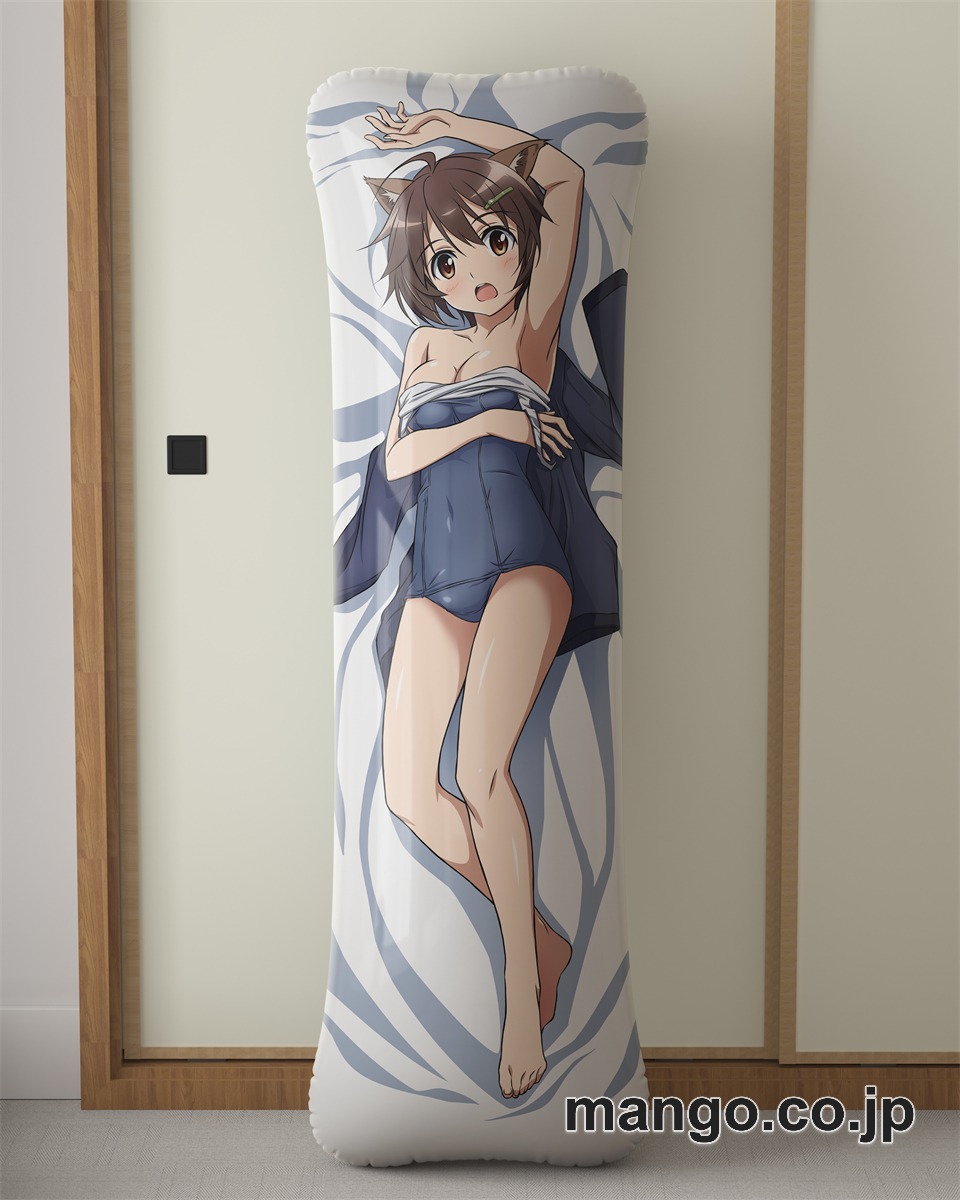 アニメ抱き枕カバー雁淵ひかりブレイブウィッチーズ大型クッションキャラクターグッズPVC製コレクション用