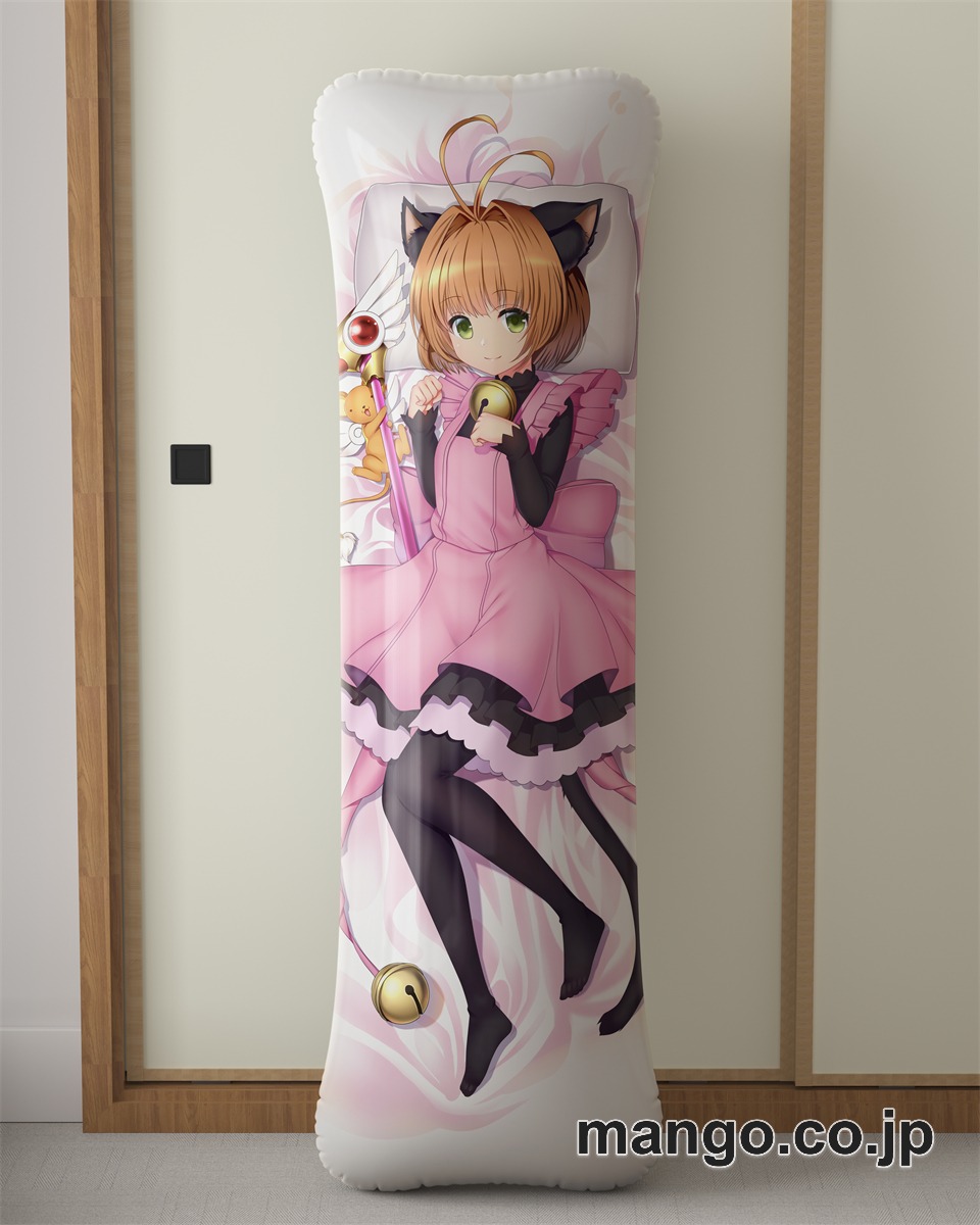 アニメ抱き枕カバー【カードキャプターさくら】サクラちゃん大型クッションキャラクターグッズPVC製コレクション用 2