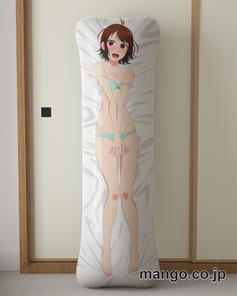 アニメ抱き枕カバー僕の彼女がマジメ過ぎるしょびっちな件有山雫大型クッションキャラクターグッズPVC製コレクション用 2