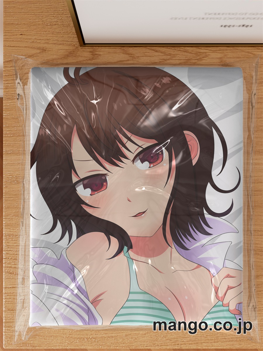 アニメ抱き枕カバー僕の彼女がマジメ過ぎるしょびっちな件有山雫大型クッションキャラクターグッズPVC製コレクション用 3