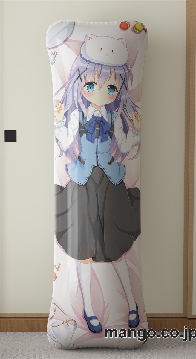 アニメ抱き枕カバーチノ大型クッションキャラクターグッズPVC製コレクション用 2