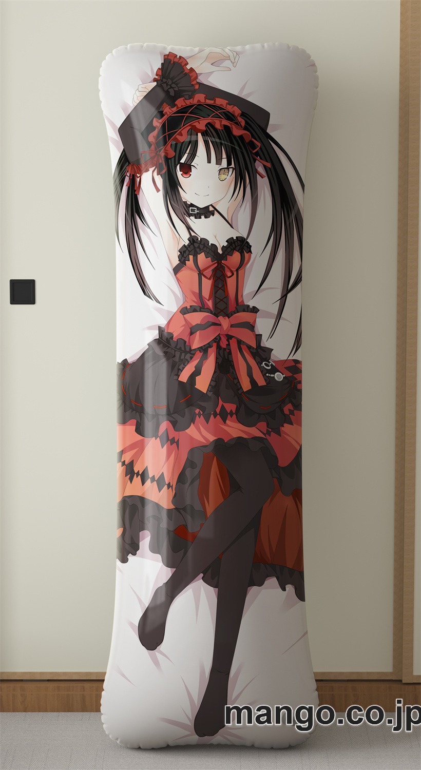 アニメ抱き枕カバーデート・ア・ライブ時崎狂三大型クッションキャラクターグッズPVC製コレクション用