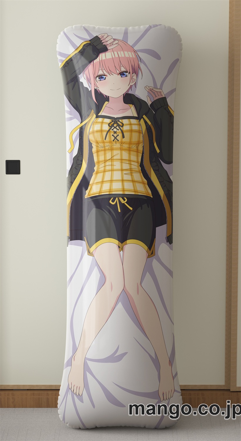 アニメ抱き枕カバー【五等分の花嫁】中野一花大型クッションキャラクターグッズPVC製コレクション用