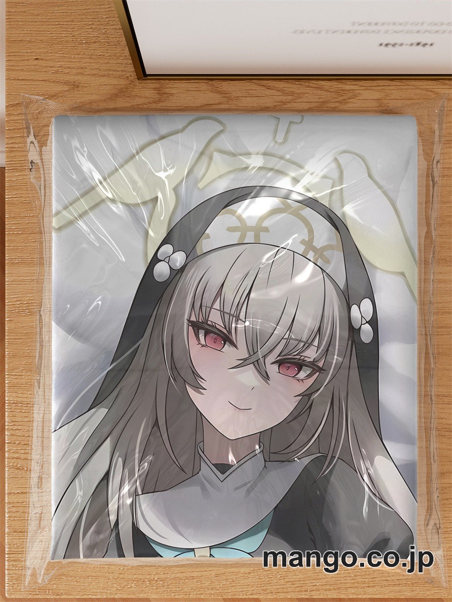 アニメ抱き枕カバー[ブルーアーカイブ]歌住サクラコ大型クッションキャラクターグッズPVC製コレクション用 3