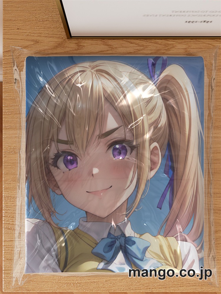 アニメ抱き枕カバー 【無彩限のファントム・ワールド】川神舞 小型クッション キャラクターグッズ PVC製 コレクション用 3