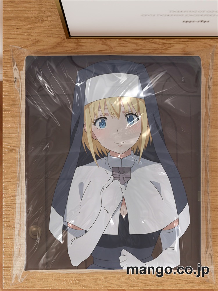 アニメ抱き枕カバー 【炎炎ノ消防隊】シスター・アイリス 小型クッション キャラクターグッズ PVC製 コレクション用 3