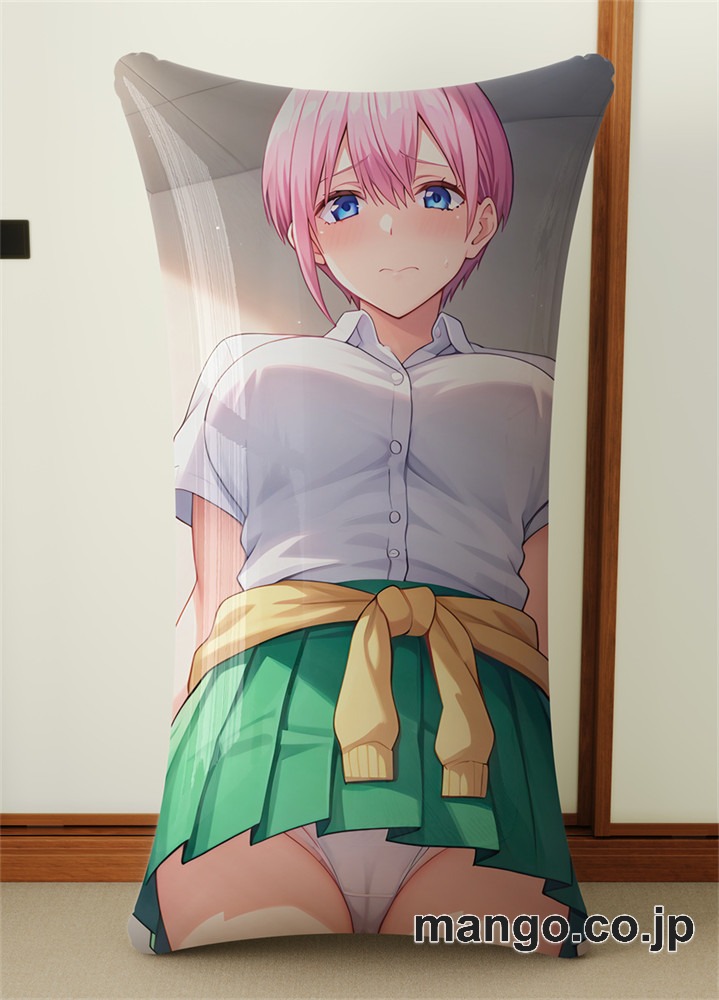 アニメ抱き枕カバー 【五等分の花嫁】中野一花 小型クッション キャラクターグッズ PVC製 コレクション用 2