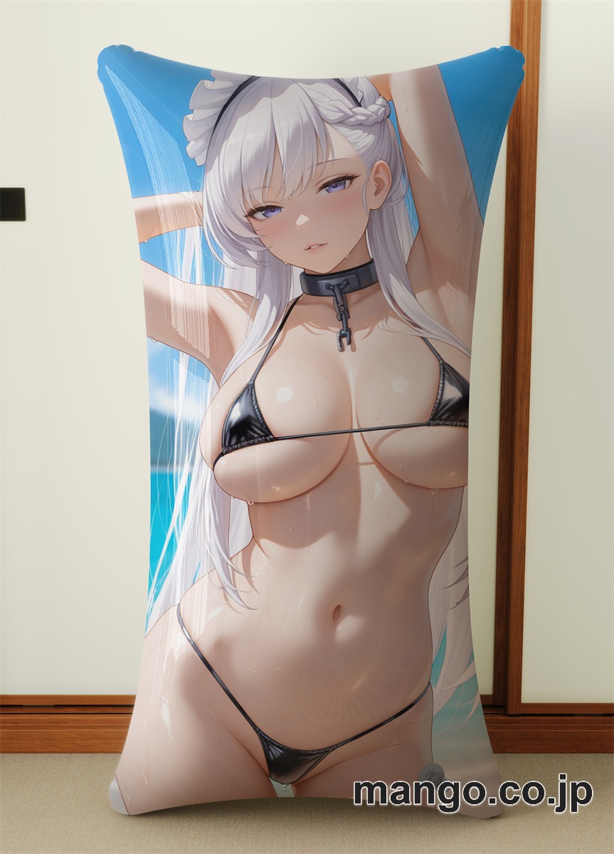 アニメ抱き枕カバー 【アズールレーン】ベルファスト 小型クッション キャラクターグッズ PVC製 コレクション用