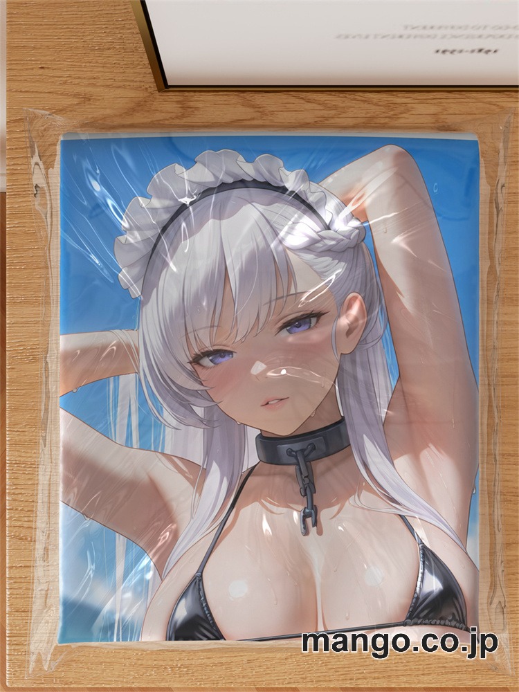 アニメ抱き枕カバー 【アズールレーン】ベルファスト 小型クッション キャラクターグッズ PVC製 コレクション用 3