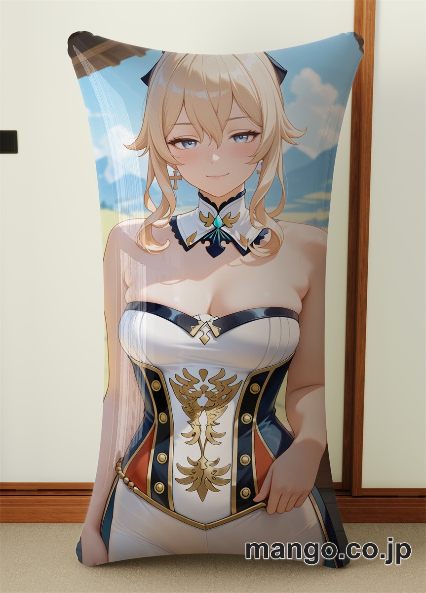 アニメ抱き枕カバー 【原神】ジン 小型クッション キャラクターグッズ PVC製 コレクション用 2