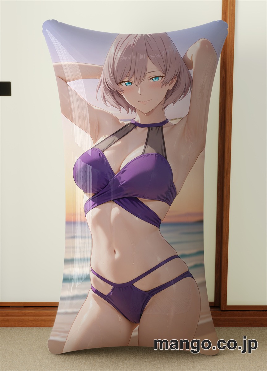 アニメ抱き枕カバー 【ムジナ】極上の女体 小型クッション キャラクターグッズ PVC製 コレクション用 2