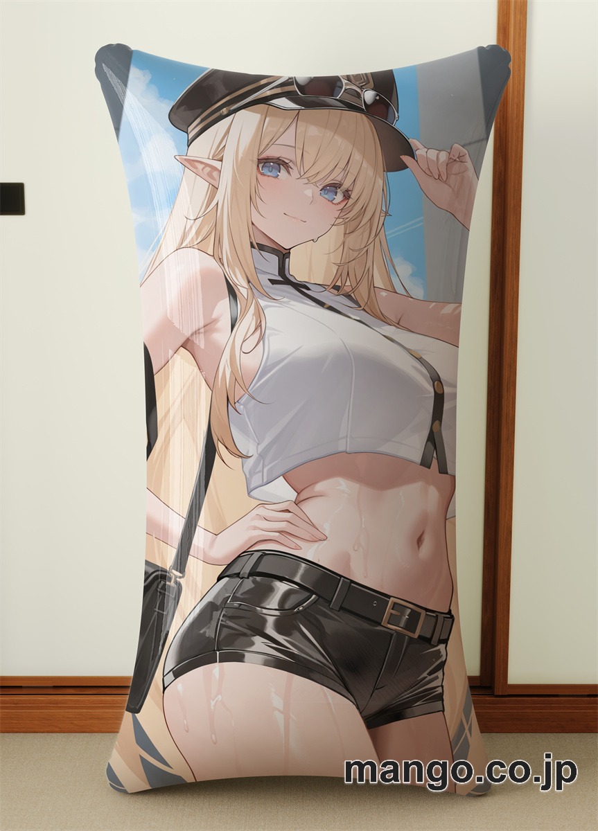 アニメ抱き枕カバー 【オリジナル】金髪 小型クッション キャラクターグッズ PVC製 コレクション用 2
