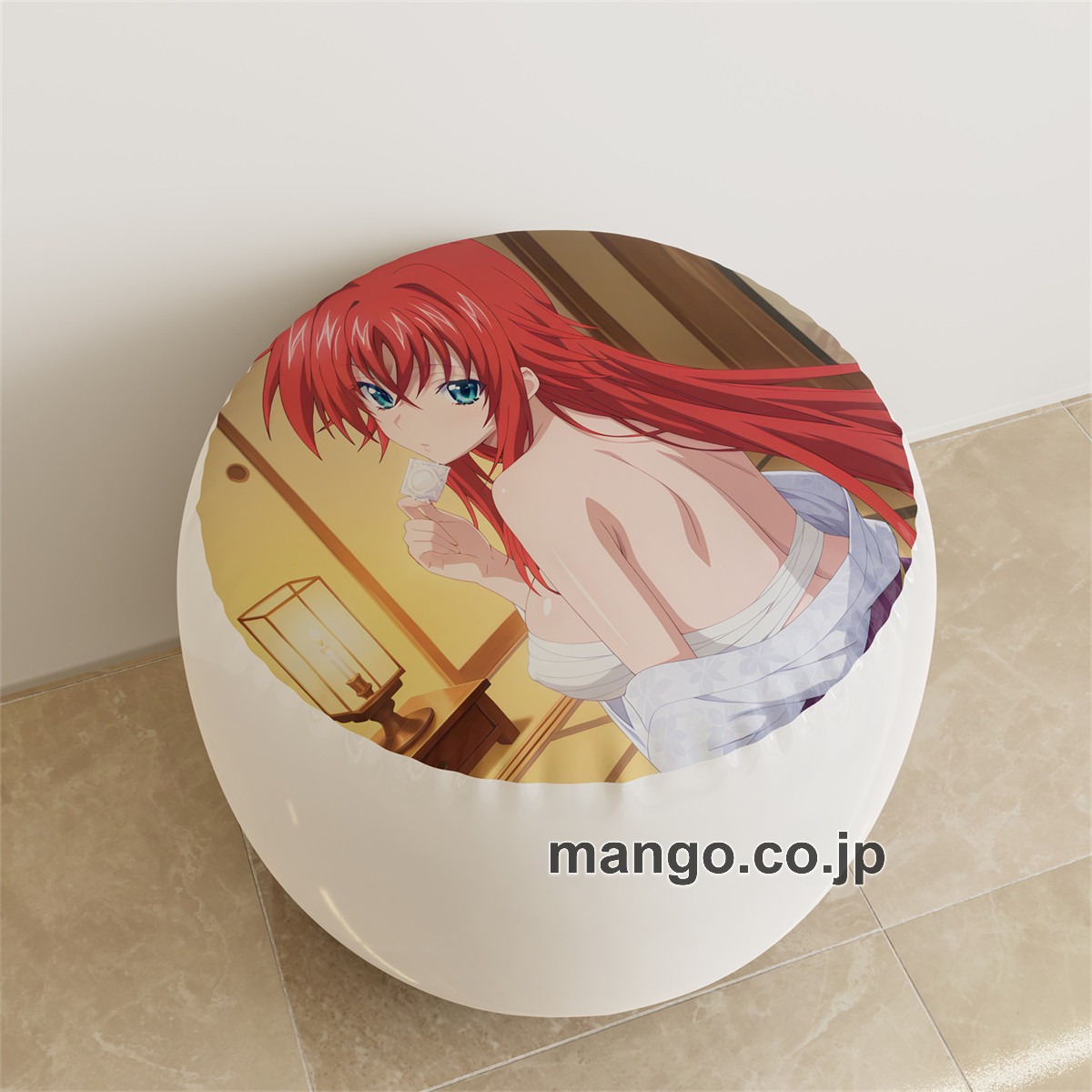 【紳士向け】PVC ラウンドスツール アニメ キャラクター【ハイスクールD×D】リアスpvcスツールPVC製 キャラクターグッズ コレクション用 2