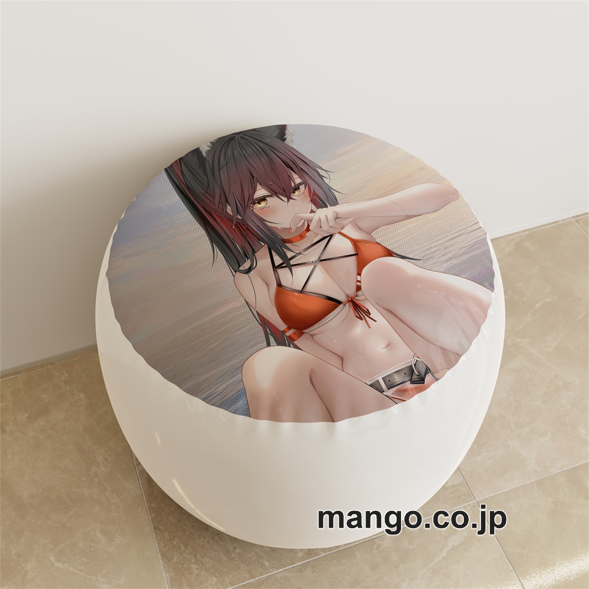 PVC ラウンドスツール アニメ キャラクター【アークナイツ】テキサスpvcスツールPVC製 キャラクターグッズ コレクション用
