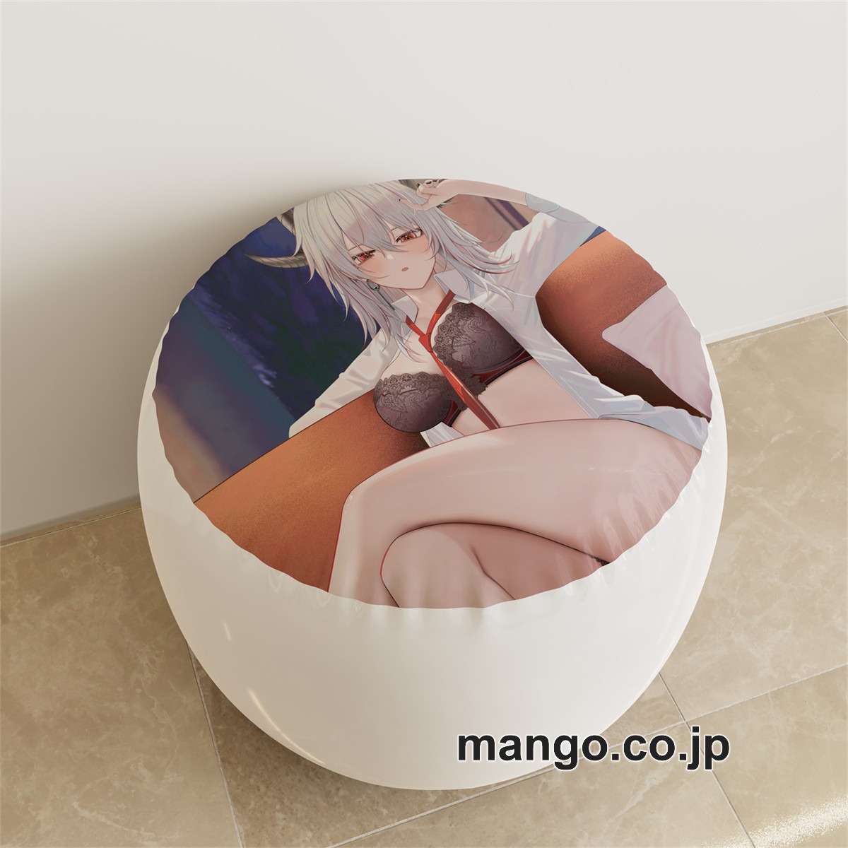 PVC ラウンドスツール アニメ キャラクター【鳴潮】ザンニーpvcスツールPVC製 キャラクターグッズ コレクション用 2