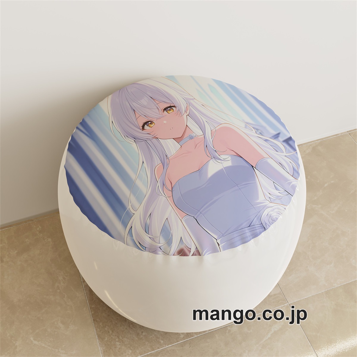 PVC ラウンドスツール アニメ キャラクター【勝利の女神NIKKE】ニケpvcスツールPVC製 キャラクターグッズ コレクション用 2
