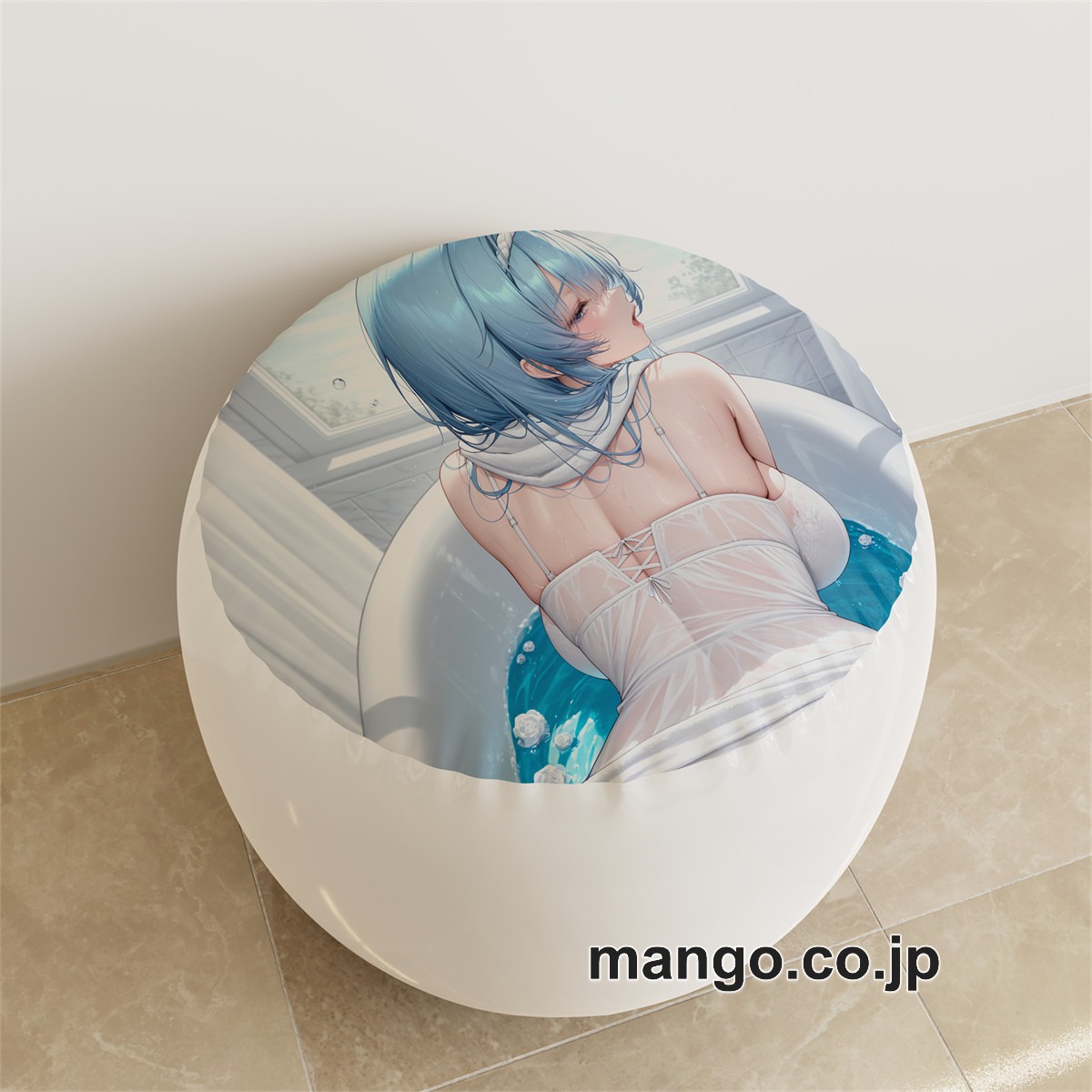 PVC ラウンドスツール アニメ キャラクター【勝利の女神NIKKE】ヘルムpvcスツールPVC製 キャラクターグッズ コレクション用