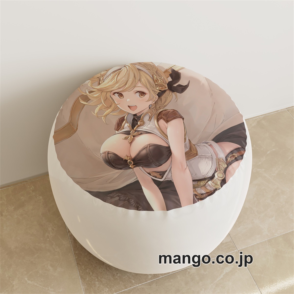 PVC ラウンドスツール アニメ キャラクター【グランブルーファンタジー】ジータpvcスツールPVC製 キャラクターグッズ コレクション用