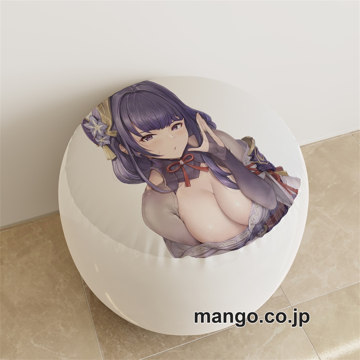 PVC ラウンドスツール アニメ キャラクター【原神】雷電將軍 珊瑚宮心海pvcスツールPVC製 キャラクターグッズ コレクション用