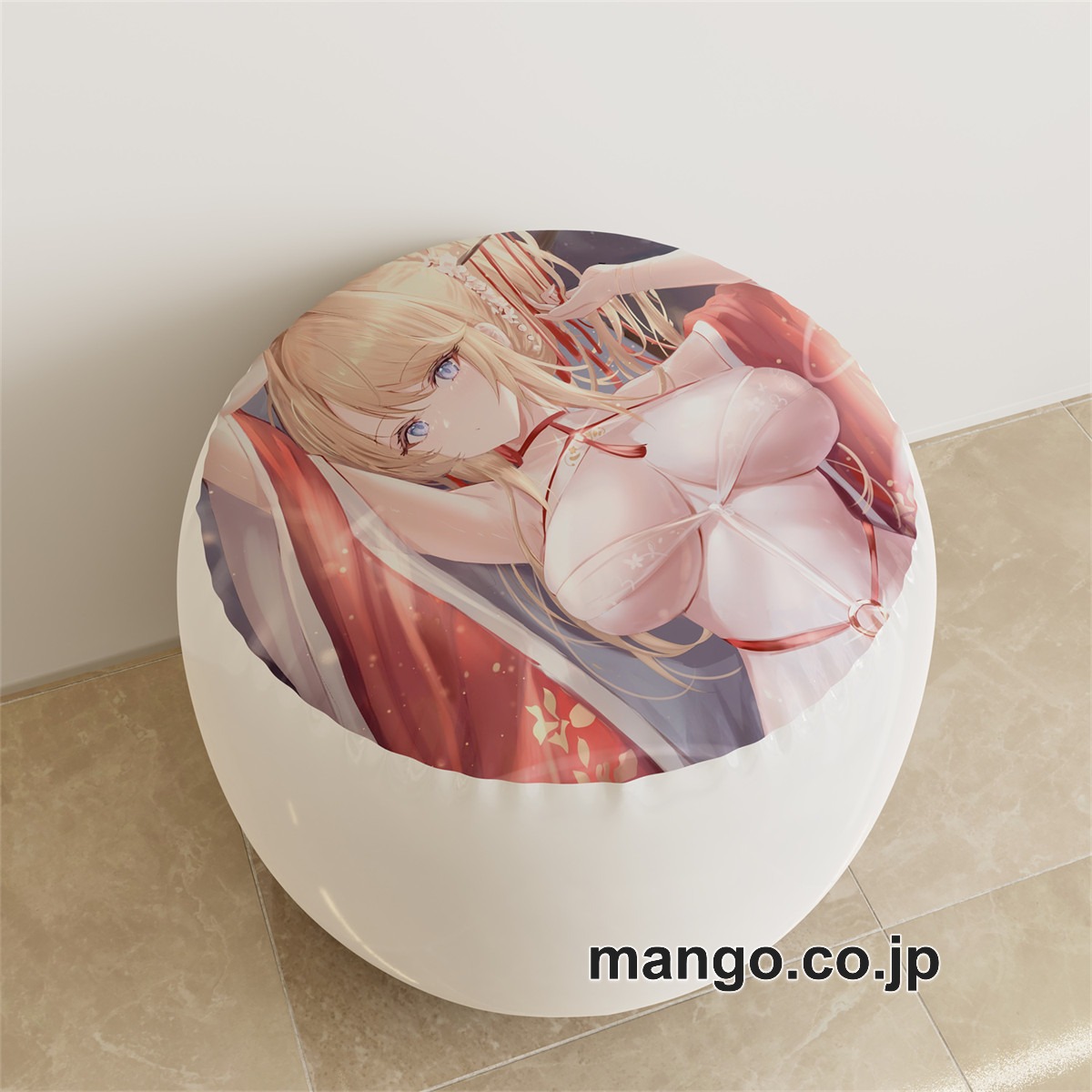 PVC ラウンドスツール アニメ キャラクター【アズールレーン】グロリアスpvcスツールPVC製 キャラクターグッズ コレクション用 2