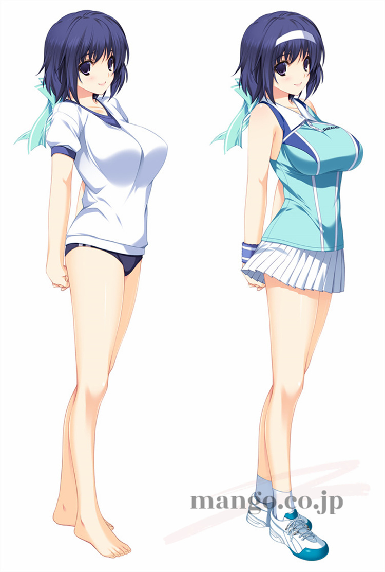 Mango 柔らか素材・160cmサイズ ふんわり抱き心地 ＬＯＶＥＬＹ×ＣＡＴＩＯＮ 七沢由仁 抱き枕カバー・両面プリント仕様