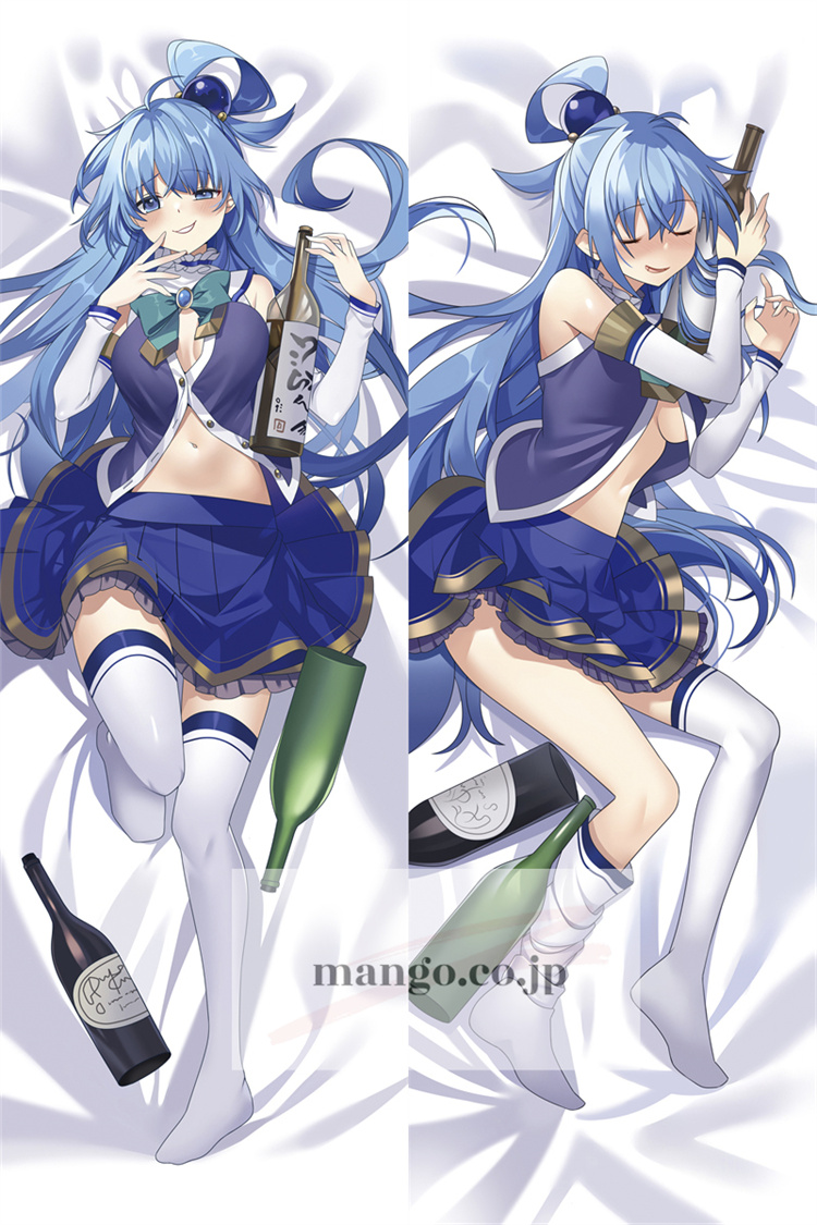 【この素晴らしい世界に祝福を！】 三嶋くろね描き下ろし「アクア」/等身大/空気ビニール/エアクッション AnimeFigure 立体感ある造形 飾りやすいサイズ・塗装済完成品・高品質フィギュア